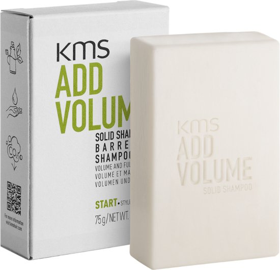 KMS AV SOLID SHAMPOO 75g - Normale shampoo vrouwen - Voor Alle haartypes - 75 gr