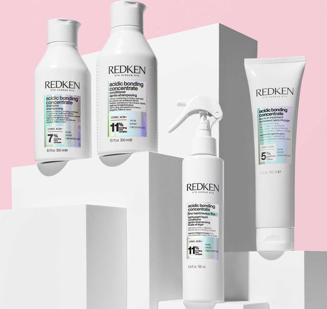 Redken Acidic Bonding Concentrate Lightweight Conditioner - Herstelt fijn en dun beschadigd haar – 190ml