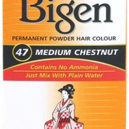 Bigen permanent powder hair color