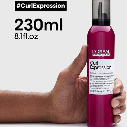 L’Oréal Professionnel Curl Expression Cream-In-Mousse – Verzorgt en definieert krullen – Serie Expert – 250 ml