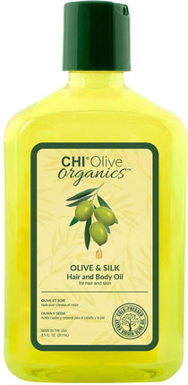 Chi Olive Organics Olive & Silk Hair And Body Oil Olie Haar & Lichaam 59ml