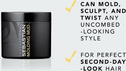 Sebastian Professional - Matte Putty Soft Dry-Texturizer - Powder Paste For Matte Hair Look