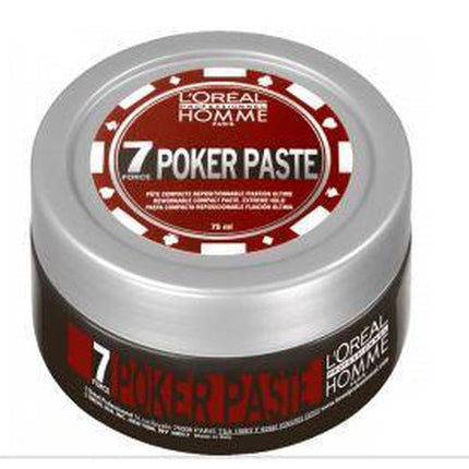 L'Oréal Professionnel - Homme Poker Paste - Fixerende Stylings Pasta - 75 ml