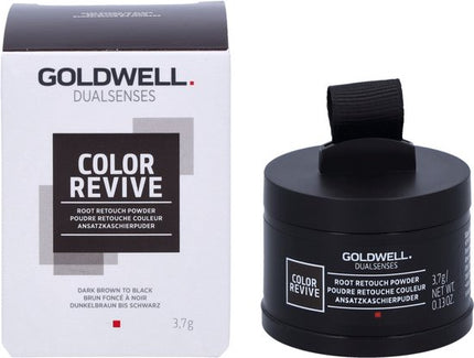 Goldwell Dualsenses Color Revive Root Retouch Powder Dark Brown to Black 3.7gram