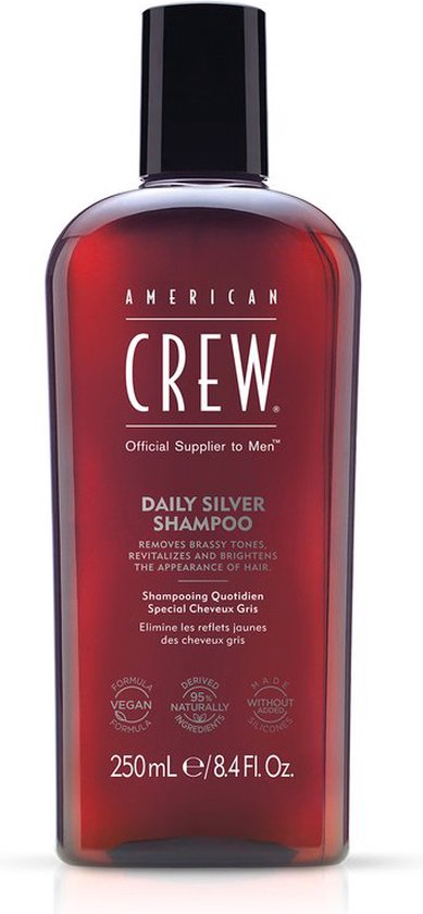 American Crew Daily Silver Shampoo - Zilvershampoo voor mannen - 250 ml