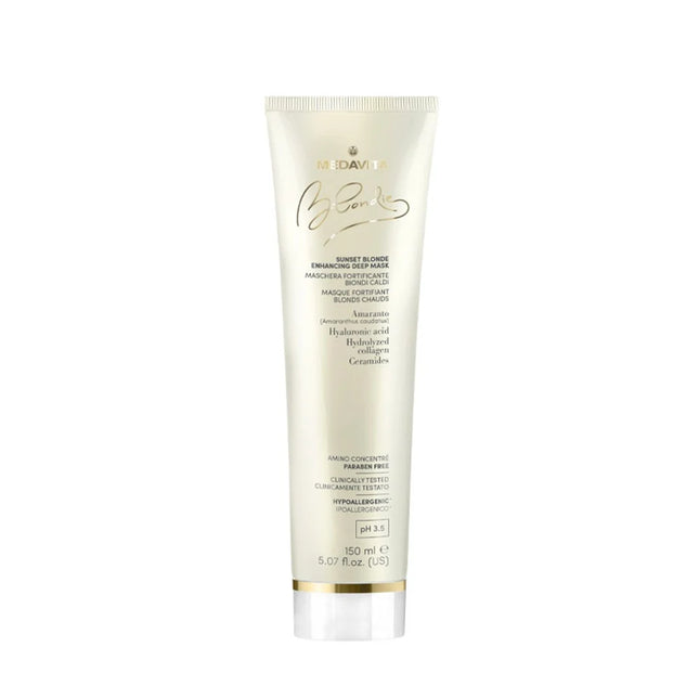 Medavita Blondie Sunset Blonde Enhancing Deep Mask Masker Blond Haar 150ml