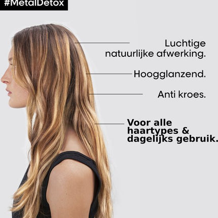 L'Oréal Professionnel Metal Detox Olie - Beschermende olie voor zacht en glanzend haar – Serie Expert – 50 ml