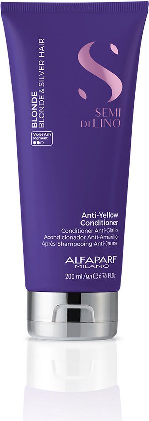 Alfaparf Semi Di Lino Blonde & Silver Conditioner 200 Ml