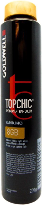 Goldwell - Topchic Depot Bus - 8-GB Sahara Blond Licht Beige - 250 ml