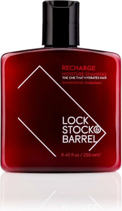 Lock Stock & Barrel Recharge Moisture Shampoo 250ml - vrouwen - Voor Vet haar