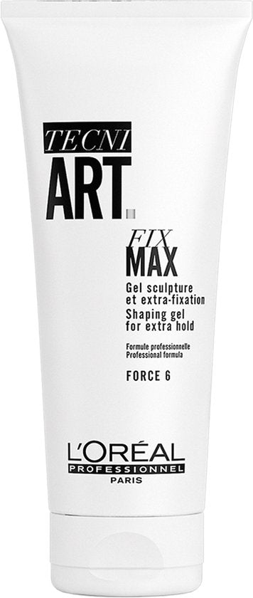 L’Oréal Professionnel Tecni.ART Fix Max Shaping Gel – Fixerende haargel voor alle haartypen – 200 ml