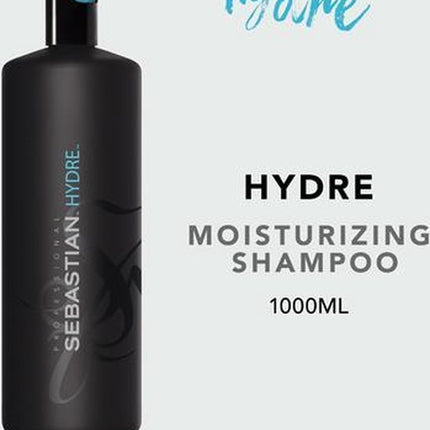 Sebastian Hydre Shampoo-1000 ml - Normale shampoo vrouwen - Voor Alle haartypes