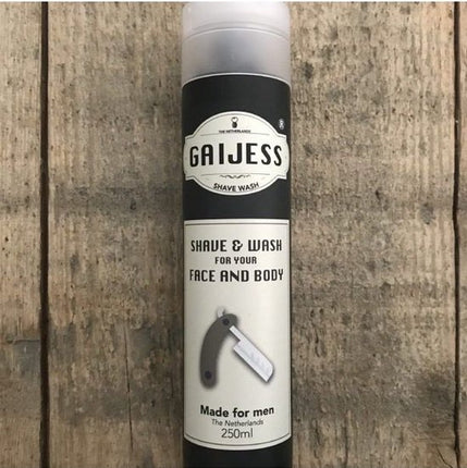 Gaijess Shave & Wash Face And Body 250ml