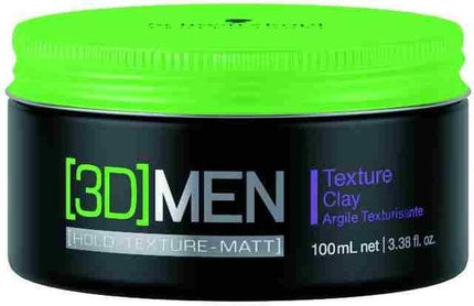 Schwarzkopf 3D Mension Texture Clay - 100 ml - Wax (klei)