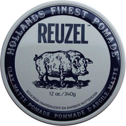 Reuzel - Hollands Finest Pomade Clay Matte Pomade Matte Hair Clay On Base Water 35G