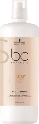 Schwarzkopf Bonacure Q10 Time Restore Shampoo 1000ml -  vrouwen - Voor