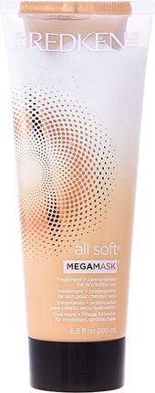 Redken All Soft Megamask Haarmasker voor Droog en Breekbaar Haar 200ML - Haarmasker droog haar - Haarmasker beschadigd haar