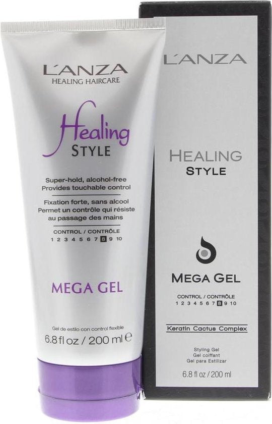 L'Anza Healing Style Mega Gel - Haargel - 200 ml