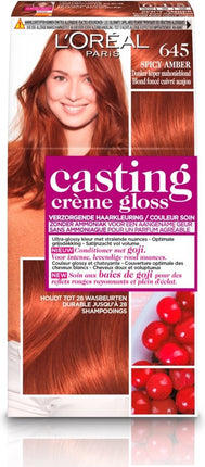 L'Oréal Paris Casting Crème Gloss Haarverf - 645 Donker koper mahonieblond