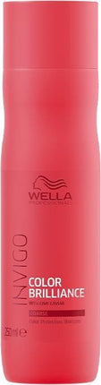 Wella Brilliance Shampoo weerbarstig haar -250 ml - Normale shampoo vrouwen - Voor Alle haartypes