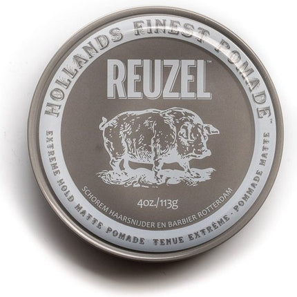 Reuzel - Hollands Finest Pomade Firmly Fixative Pomada On Water Base Black 35G