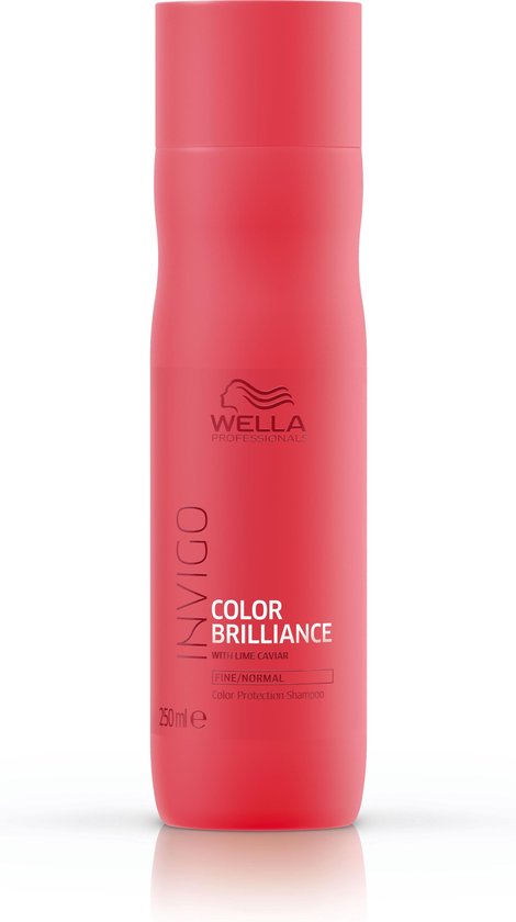 Wella Professionals INVIGO Color Brilliance Shampoo fijn/normaal haar 250 ML - Normale shampoo vrouwen - Voor Alle haartypes