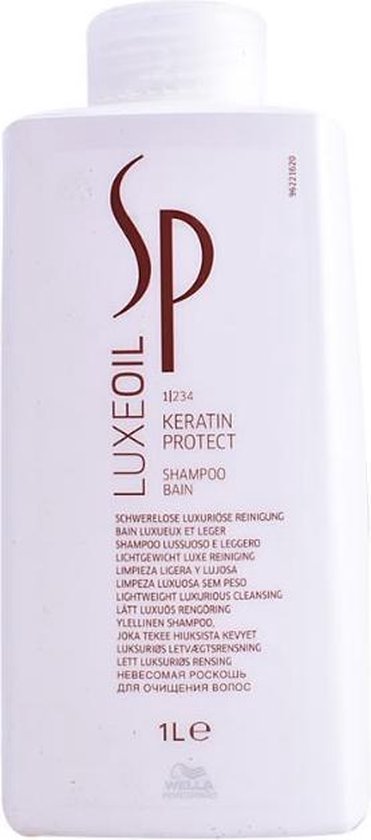 Wella Professional - Luxe Protect Oil Keratin Shampoo - Luxury Shampoo with oil - 1000ml