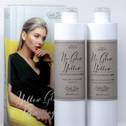 code zero-haarverzorging-no yellow-zilvershampoo-Zilvermask 300ml + 300ml