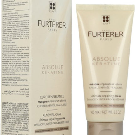Rene Furterer Absolute Keratine Ultimate Repairing Mask 100ml