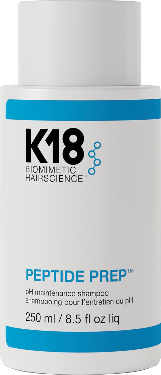 K18 Hair Peptide Prep Maintenance Shampoo 250 ml - Normale shampoo vrouwen - Voor Alle haartypes