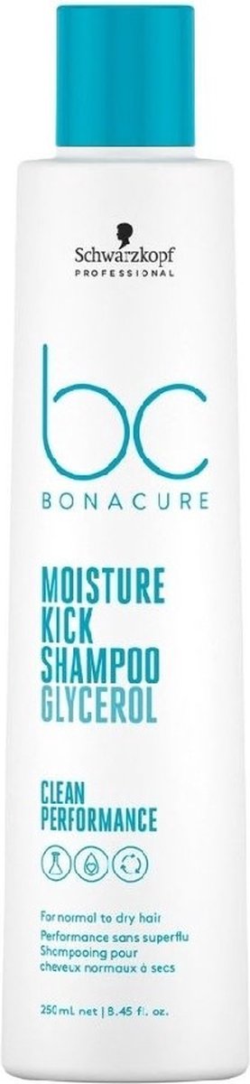 Schwarzkopf - BC Bonacure - Moisture Kick Shampoo - 250 ml