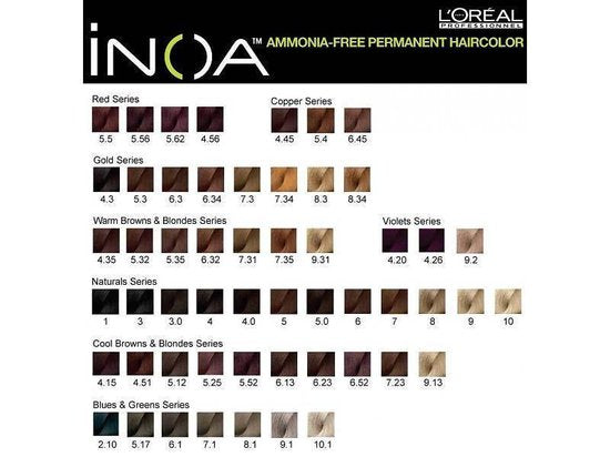 L'oreal Professionnel Inoa Coloration D 'oxidation Hair Dye 6.11 60gr