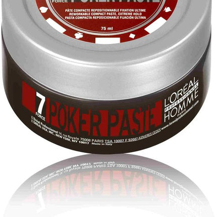 L'Oréal Professionnel - Homme Poker Paste - Fixerende Stylings Pasta - 75 ml