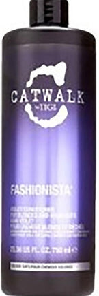 TIGI Catwalk Fashionista Violet Conditioner-750 ml -  vrouwen - Voor Grijs haar - Conditioner voor ieder haartype