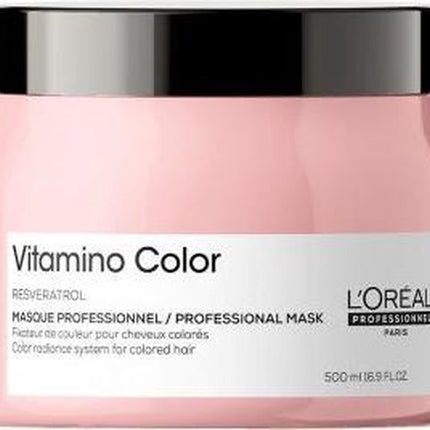 L'Oréal Professionnel Serie Expert Vitamino Color Haarmasker 500ml - Haarmasker beschadigd haar