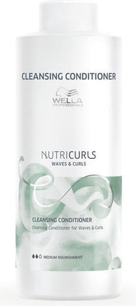 Wella Professionals Nutricurls Clean Conditioner 1000ML - Conditioner voor ieder haartype