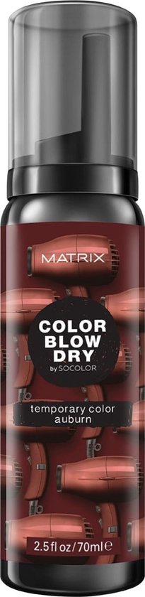 Matrix Haarverf Color Blow Dry Temporary Color Auburn