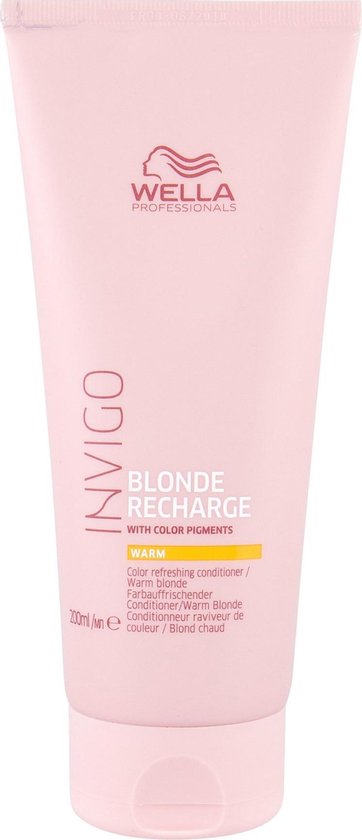 Wella Professionals Color Recharge Warm Blond Conditioner 200ML - Conditioner voor ieder haartype