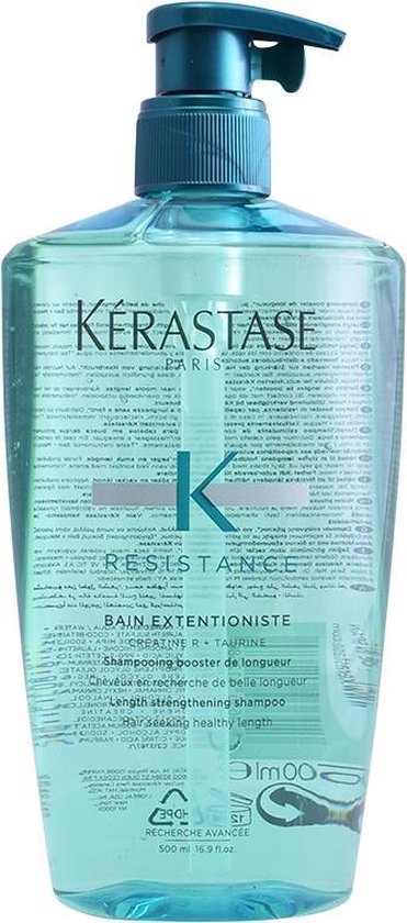 Kérastase Résistance Bain Extentioniste 500ml - vrouwen - Voor Beschadigd haar/Dik haar/Droog haar/Fijn en slap haar/Gekleurd haar/Gevoelige hoofdhuid/Haaruitval