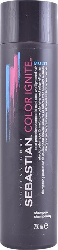 Sebastian Color Ignite Shampoo Multi-250 ml - Normale shampoo vrouwen - Voor Alle haartypes