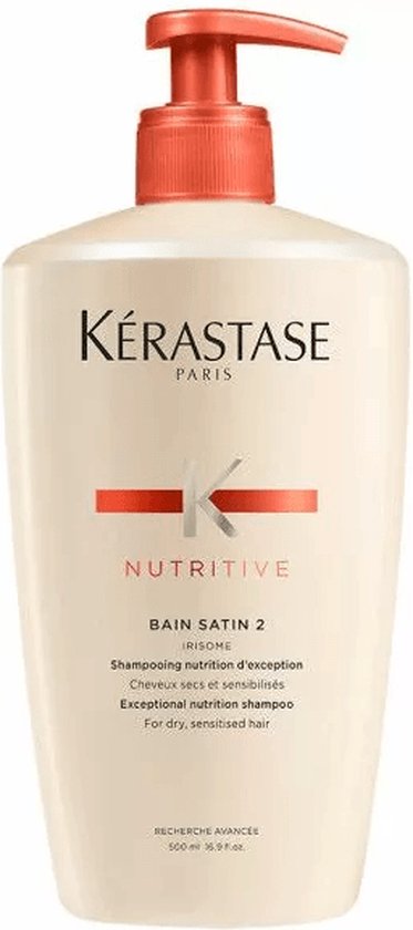 Kérastase Nutritive Bain Satin 2 Shampoo - 500 ml - Droog/Gevoelig Haar