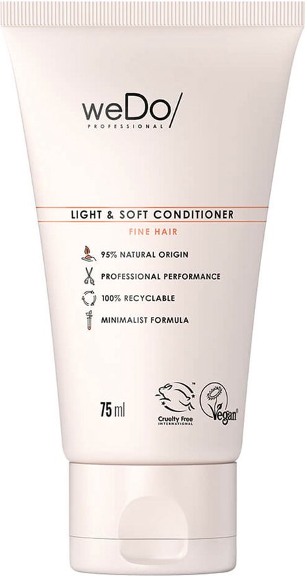 weDo Light & Soft Conditioner 75 ML - Conditioner voor ieder haartype