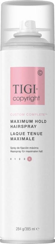 Tigi Copyright Custom Care Maximum Hold Hairspray - Haarspray - 385 ml