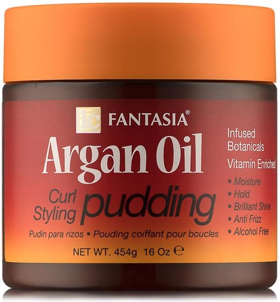 Fantasia IC Argan Oil Curl Styling Pudding 16 Oz.