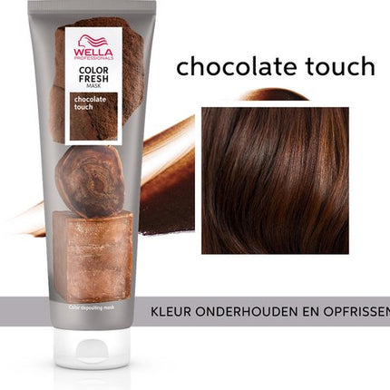Wella Color Fresh Mask Chocolate - Haarmasker - 150 ml