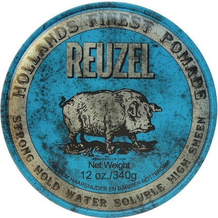 Reuzel Blue Strong Hold Pomade Haarwax - 113g
