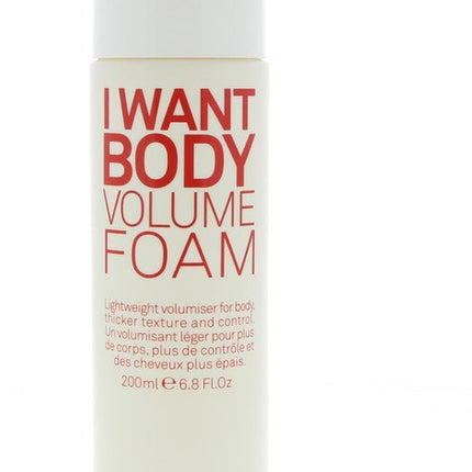 I Want Body Volume Foam - 200ml