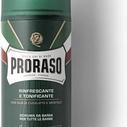 Proraso - Green Shaving Foam - Osvěžující pěna na holení s eukalyptem - 400ml