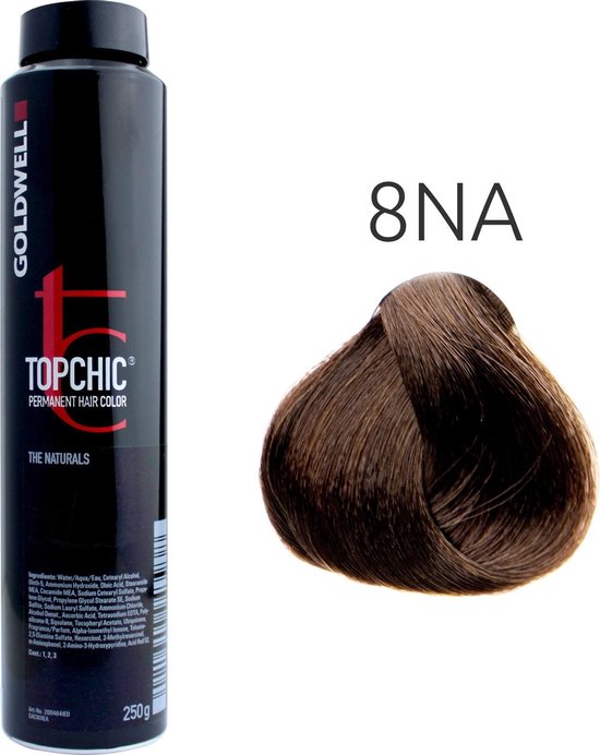 Goldwell - Topchic Depot Bus - 8-NA Lichtblond Natuurlijk As - 250 ml