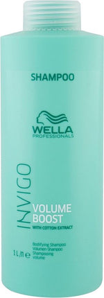 Wella Professionals Volume Boost Shampoo 1000ML - Normale shampoo vrouwen - Voor Alle haartypes